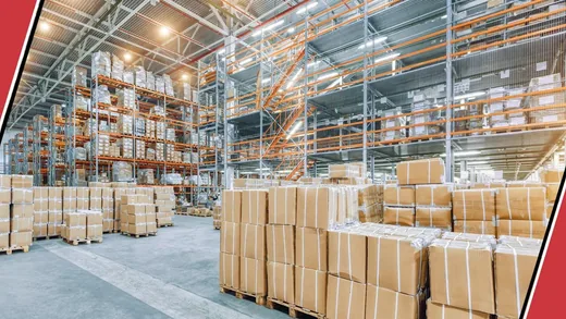 Warehouse plumbing service setting for residential community in Buckeye, AZ