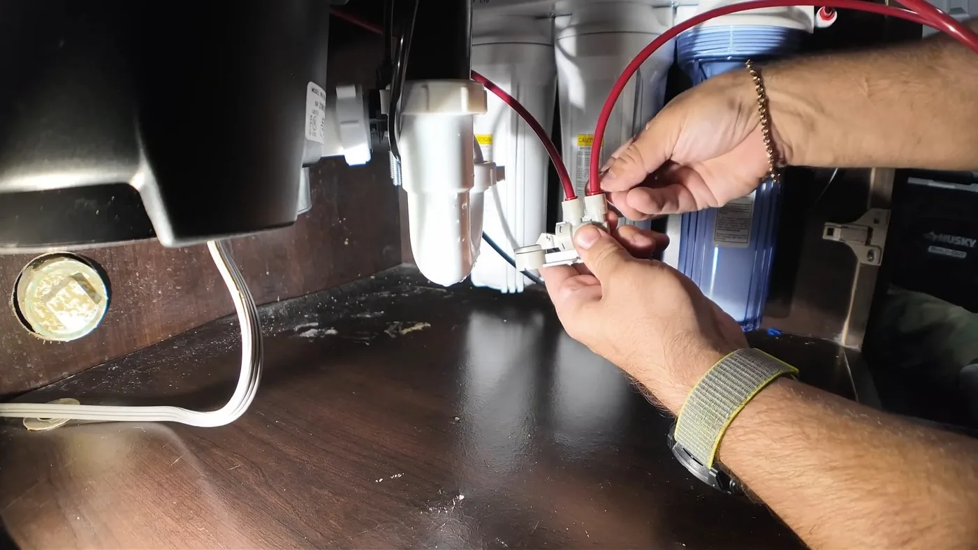 Under-sink reverse osmosis filtration system for reverse osmosis in Buckeye, AZ