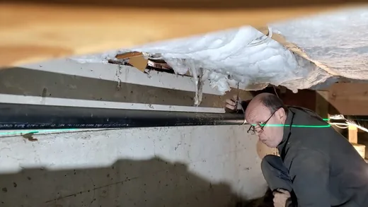 Sewer pipe repair, lining, or excavation work used during sewer line repair work near Buckeye, AZ