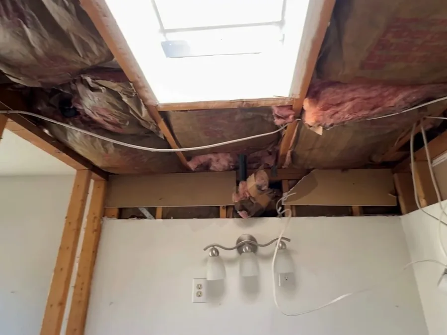 Bathroom shower or tub plumbing installation used during shower and bathtub installation work near Buckeye, AZ
