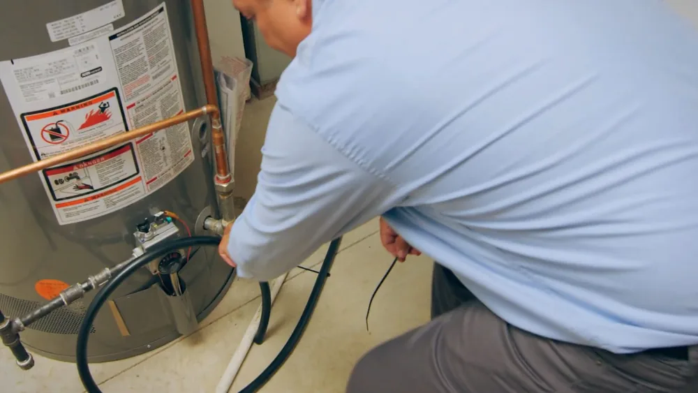 Water softener tank and brine system for water softener in Goodyear, AZ