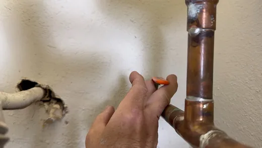 Plumbing work detail for general in Sun City Festival