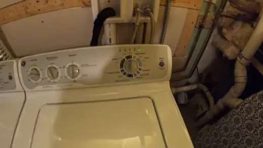 Exposed interior plumbing and pipe repair area for residential community in Tonopah, AZ