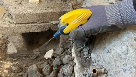 Plumbing work detail for general in Verrado, Buckeye