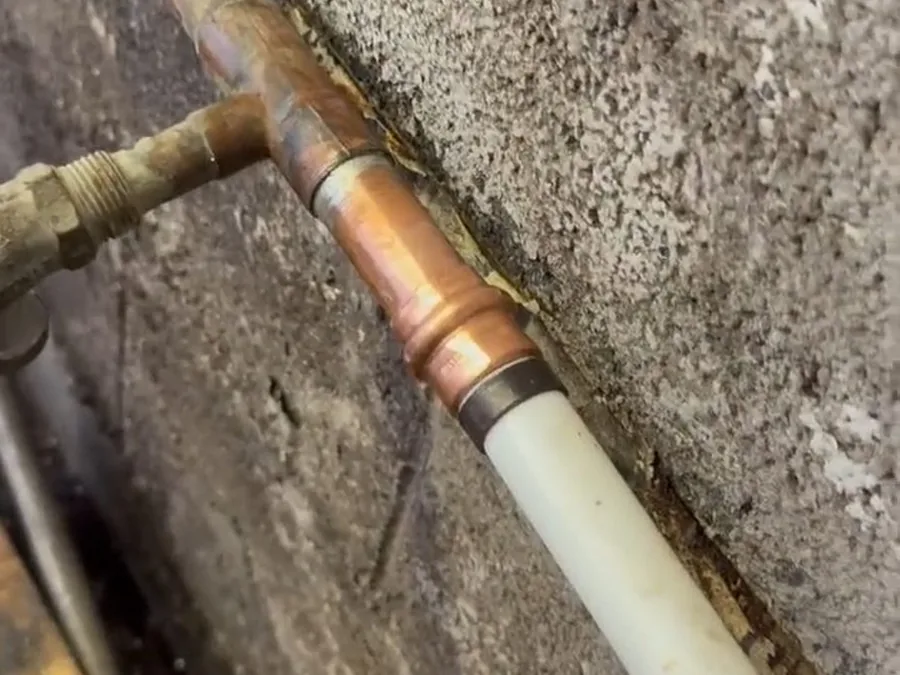 New supply piping and pipe replacement work for repiping water line in Wittmann, AZ